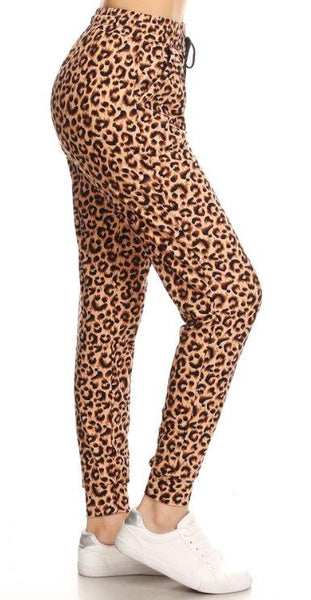 2233 Brown Leopard JOGGERS HQ-M36A