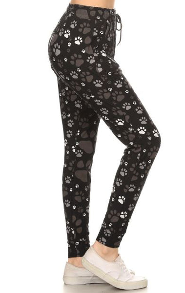 2279 Paw Prints JOGGERS HQ-HB46C