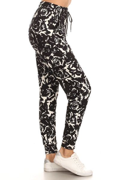 2340 Contrast Floral JOGGERS HQ-CC9CR G’