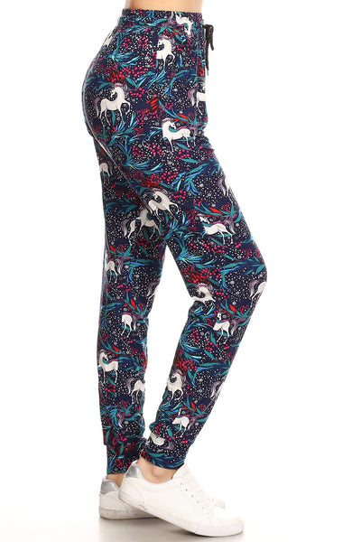 2348 Navy Unicorns JOGGERS HQ-N96C