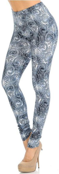 2368 Crystal Swirl PREM LEGGINGS HQ-BBOK SO