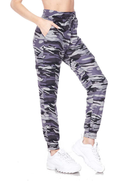 2464cj Grey Camo CARGO JOGGERS HQ-D32C