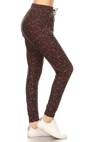 2475j Grey Cheetah w Pink JOGGERS HQ-F46B