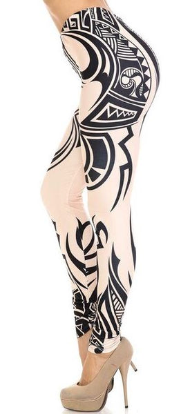 2526 Chic Tribal PREM LEGGINGS HQ-M16C