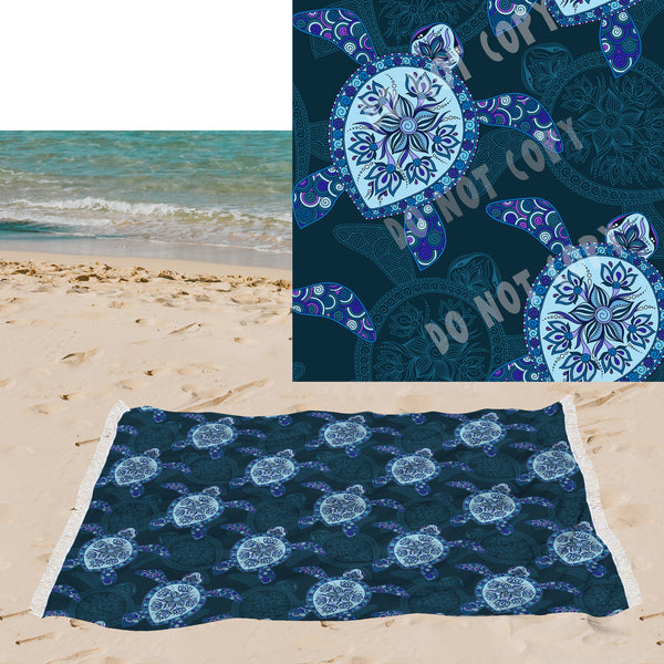 10015 OVERSIZED 5X7 BEACH TOWEL Z-99