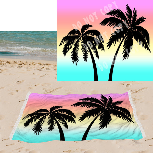10015 OVERSIZED 5X7 BEACH TOWEL Z-99