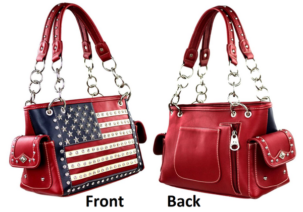 6889 Americana Concealed Carry Satchel HQ-Z99