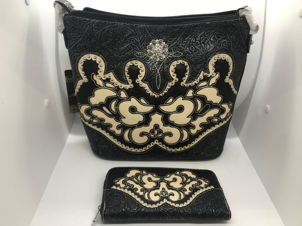 6879 Purse & Wallet Matching Set HQ-Z99