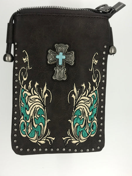 6894 Crossbody Bag w/ Cell Phone Pouch HQ-Z99