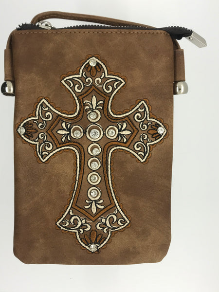 6894 Crossbody Bag w/ Cell Phone Pouch HQ-Z99