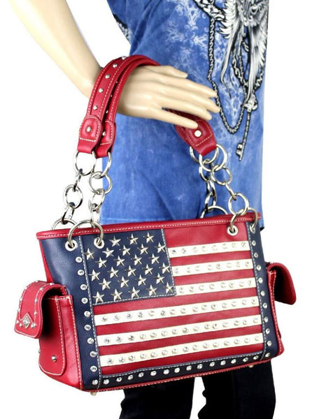 6889 Americana Concealed Carry Satchel HQ-Z99