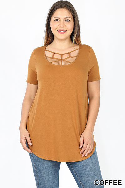 4360 1/4S Web Front TOP in COFFEE HQ-L8C