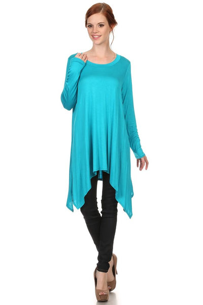 5852 4/4S Turquoise Asym TOP HQ-K33T