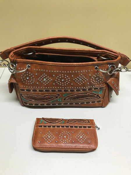 6879 Purse & Wallet Matching Set HQ-Z99