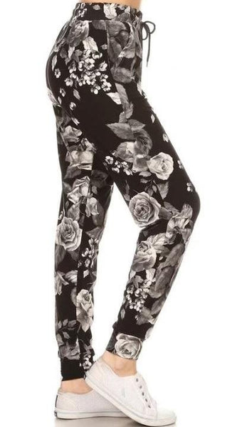 881j Charcoal Rose JOGGERS HQ-GO