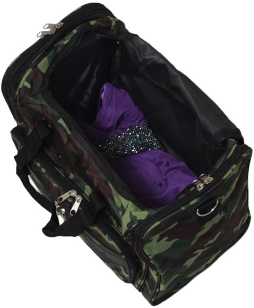 999 Green Camo Duffle Bag