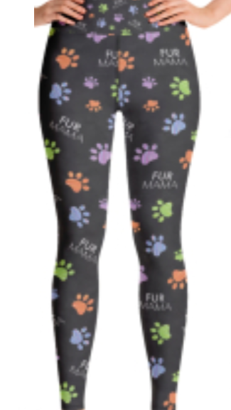 7159  Fur Mama DESIGNER LEGGINGS HQ-I4C