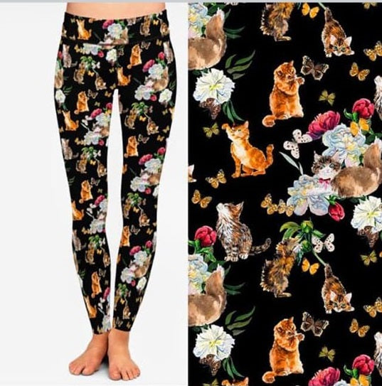 7249 Smitten Kittens DESIGNER LEGGINGS or KIDS HQ-R4