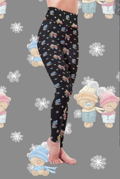 7313 Winter Bear Baby DESIGNER LEGGINGS HQ-BBOK