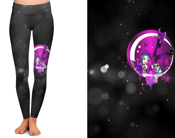7329 Moon Fairy DESIGNER LEGGINGS HQ-PBB