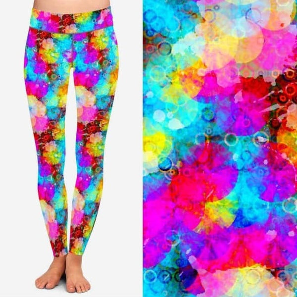7473 Art of Color DESIGNER LEGGINGS HQ-D27B