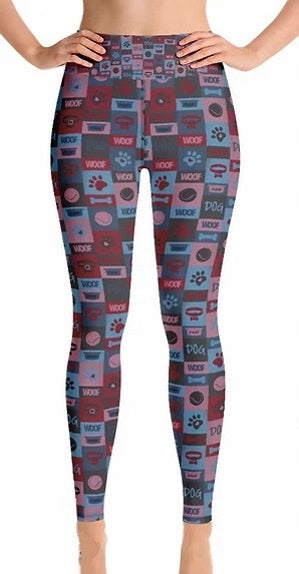 7683 A Dogs Life DESIGNER LEGGINGS HQ-H24A