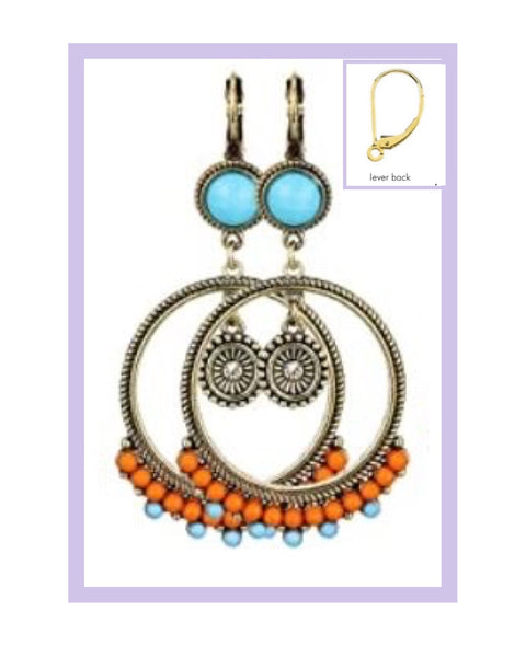 9938 Bohemian EARRINGS Choose 1-8 HQ-4ADD ON