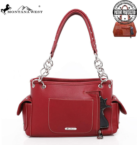 1456 Montana West 2pc Set Satchel & Wallet American Pride