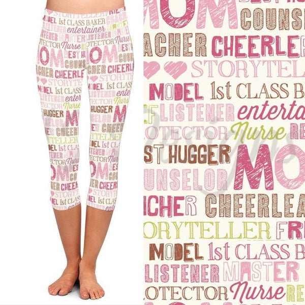 7465 Moms Many Hats DESIGNER LEGGINGS HQ-BB R