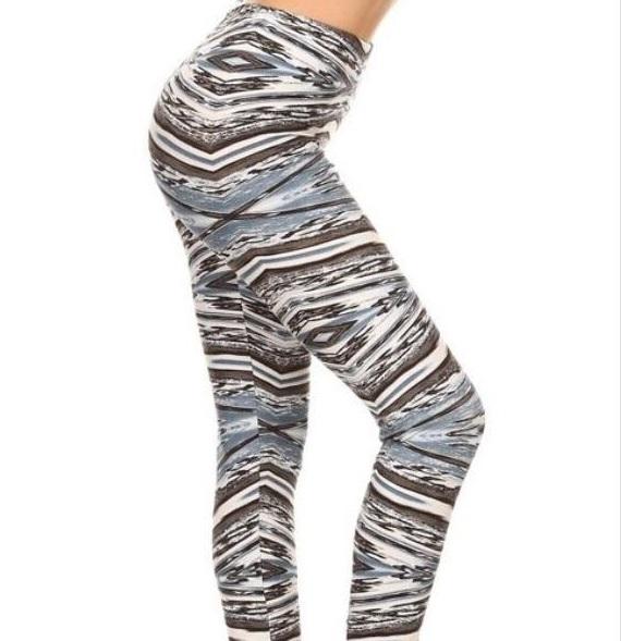 877 Fault Lines Tie Dye LEGGINGS CAPRIS HQ-Z77 SOLD OUT