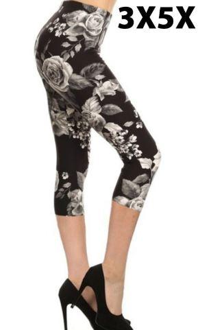 881 Charcoal Rose LEGGINGS HQ-Z99