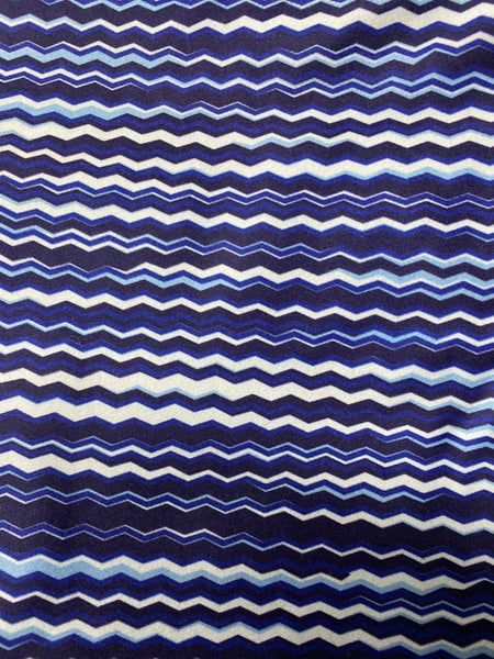 9197 Blue Zig Zag DESIGNER LEGGINGS HQ-PBB