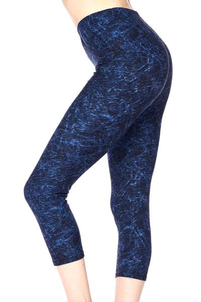 931 Blue Wash LEGGINGS CAPRIS HQ-Z77 TO BB