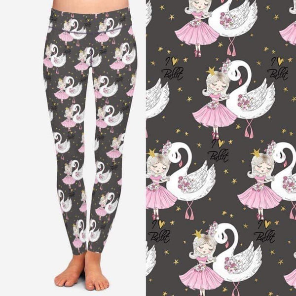 9455 I Love Ballet DESIGNER LEGGINGS HQ-BBOK