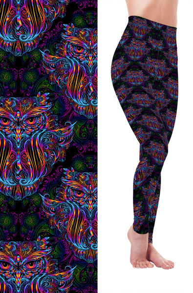 9509 Fabled Owl DESIGNER LEGGINGS HQ-BBOK