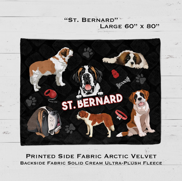 VIP Arctic Velvet & Fleece Blanket HQ-Q11