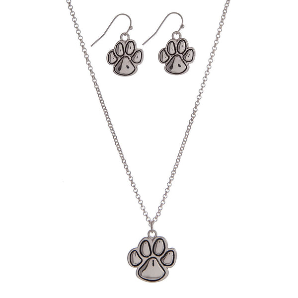9923 Pets Necklace & Earring JEWELRY SET HQ-3ADD ON