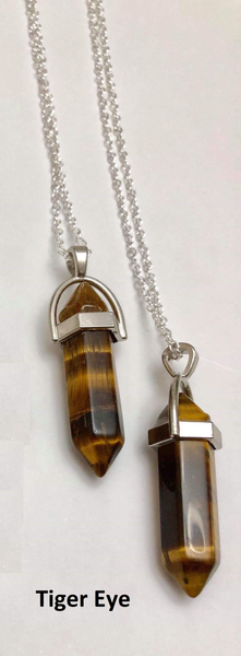 9965 Crystal Point Quartz 18"S NECKLACE ADD ON HQ-1B