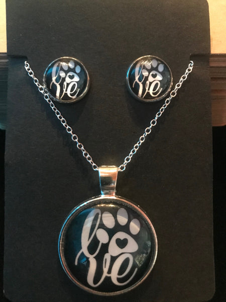 9967 Love Me Some Paws Jewelry Set
