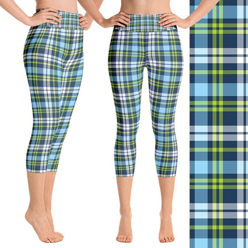 106 Plaid A DESIGNER LEGGINGS HQ-BB