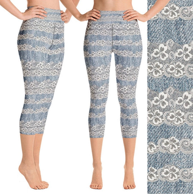 114 Floral C DESIGNER LEGGINGS HQ-BBOK SO