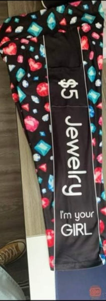 PREORDER I'm Your Girl DESIGNER LEGGINGS HQ-N159