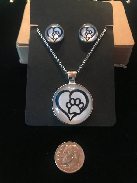 9976 Paw In Love Jewelry Set