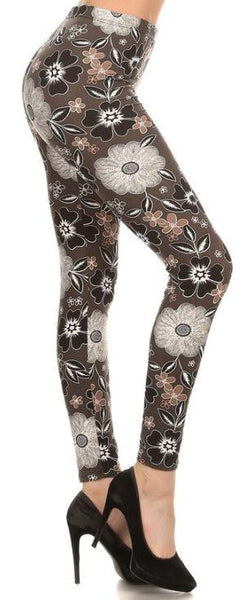 848 Coco Floral LEGGINGS HQ-BBOK
