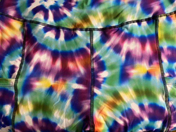 7592 Rainbow Swirl TD w PKTS DESIGNER LEGGINGS HQ-PBB