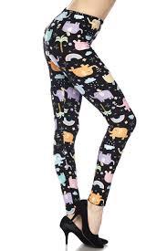 143 Elephants and Rainbows LEGGINGS HQ-Z88