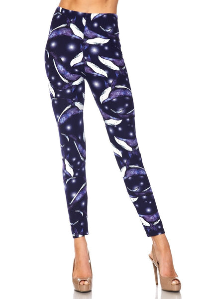 782 All those Whales LEGGINGS HQ-Z88