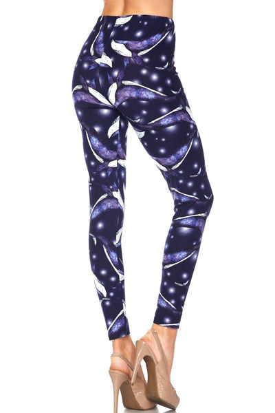 782 All those Whales LEGGINGS HQ-Z88