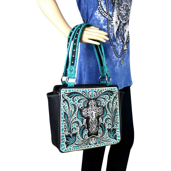 6895 Spiritual Collection Trapezoid Tote HQ-Z99